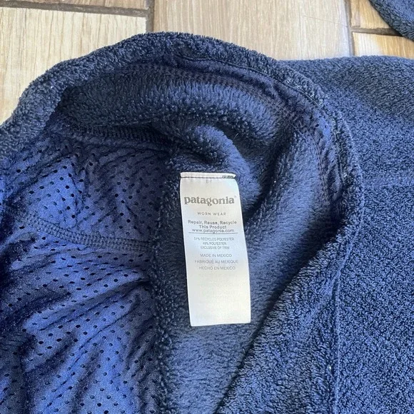 Patagonia Womens Snap-T Fleece Pullover Size Small Blue - Picture 11 of 11
